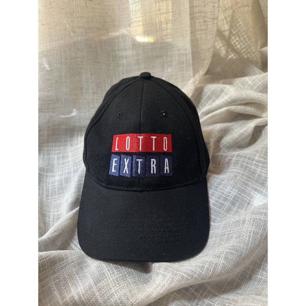 VTG New York Lottery LOTTO EXTRA Baseball Hat. RARE! With Adjustable Strap